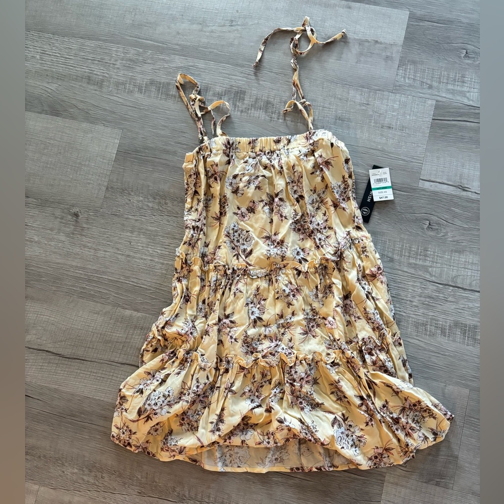 As U Wish Floral Dress in Yellow and Pink
Summer casual sundress